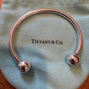 Tiffany & Co. Ball Cuff Sterling Silver